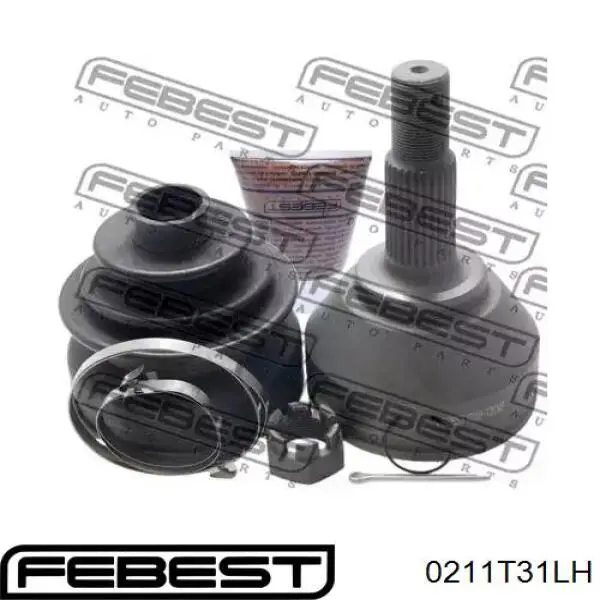 Граната внутрішня, передня, ліва Renault Koleos 