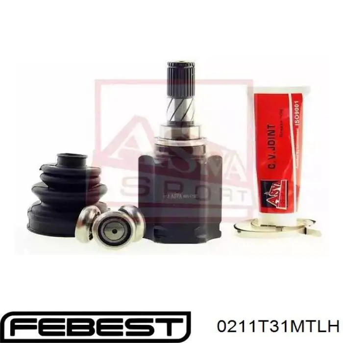 Шарнір кутових швидкостей передній лівий Nissan/Infiniti 39711JG04B ціна, від 129.71 USD