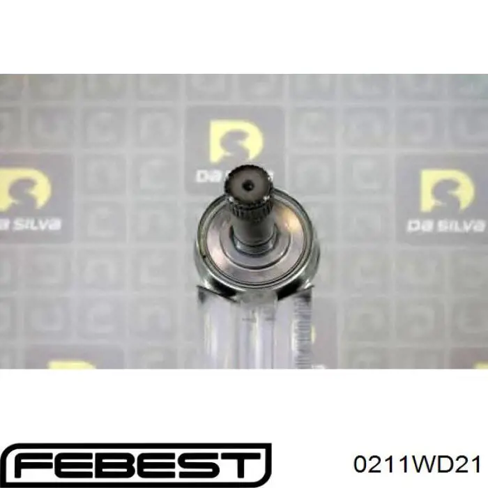 ШРУС внутрішній, передній, лівий Febest 0211WD21
