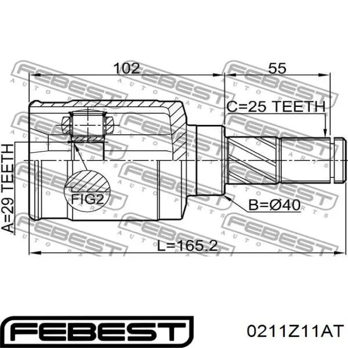 ШРКШ внутрішній, передній, правий Nissan/Infiniti 397113U000 ціна, від 112.70 USD