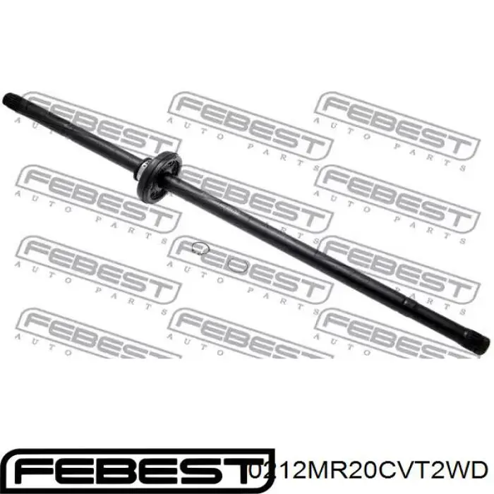 Привід передній лівий Febest 0212MR20CVT2WD ціна, від 55.98 USD