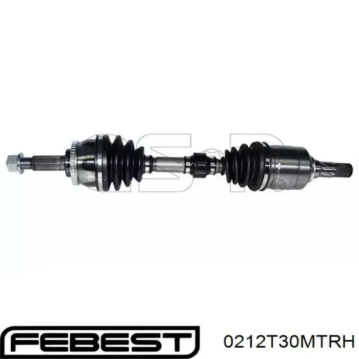 Вал приводу піввісь, проміжний Febest 0212T30MTRH ціна, від 38.01 USD