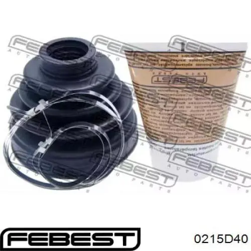 Пильник ШРУСа внутрішній, передній піввісі Febest 0215D40