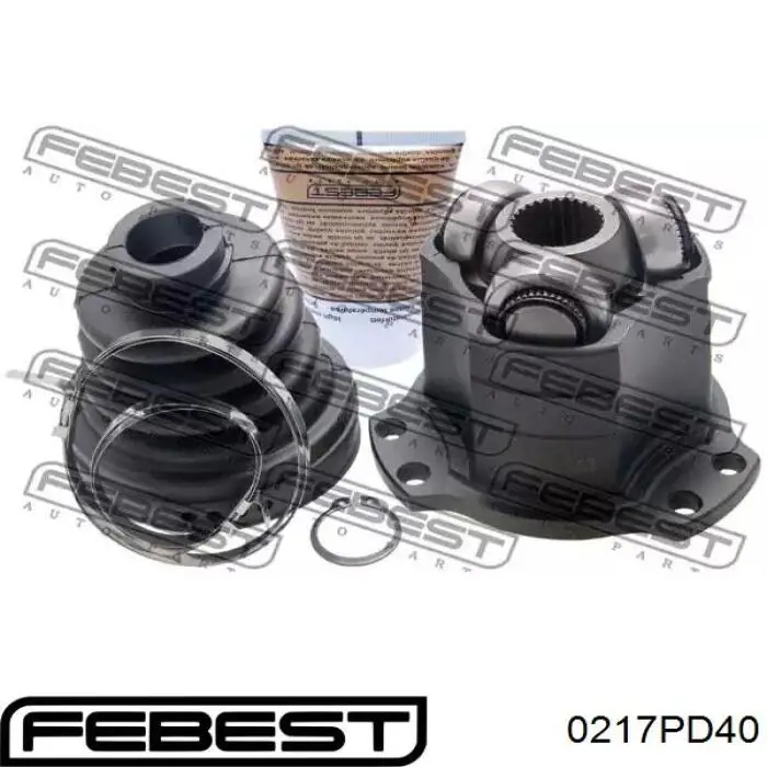 Пильник ШРКШ зовнішній Febest 0217PD40