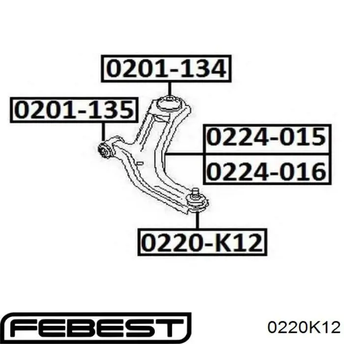 Кульова опора, нижня Q-fix Q0410066 ціна, від 10.11 USD