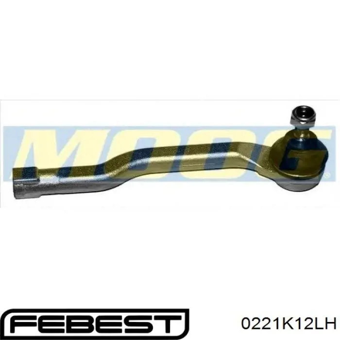 Купити 0221K12LH Febest Рульовий наконечник