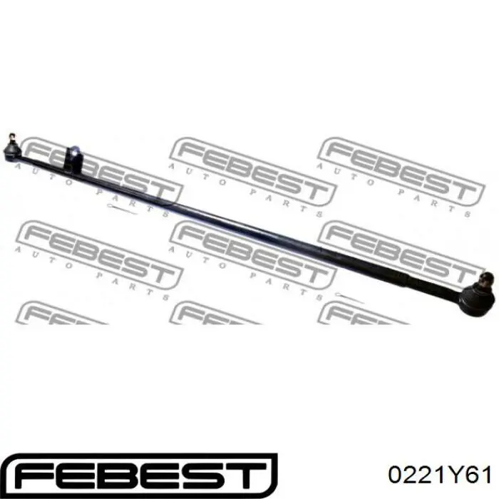 Купити 48681VB025 Nissan/Infiniti Накінечник центральної рульової тяги, лівий