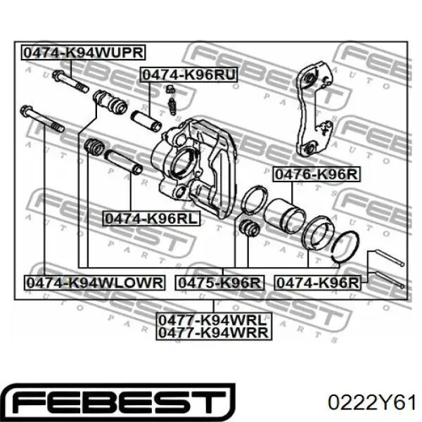  0222Y61 Febest