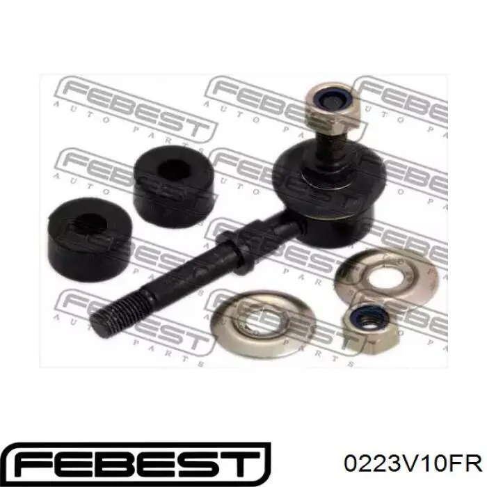 Стійка стабілізатора переднього, права 0223V10FR Febest