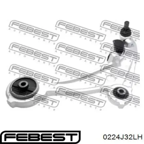 Важіль передній лівий Q-fix Q0370322 ціна, від 158.68 USD