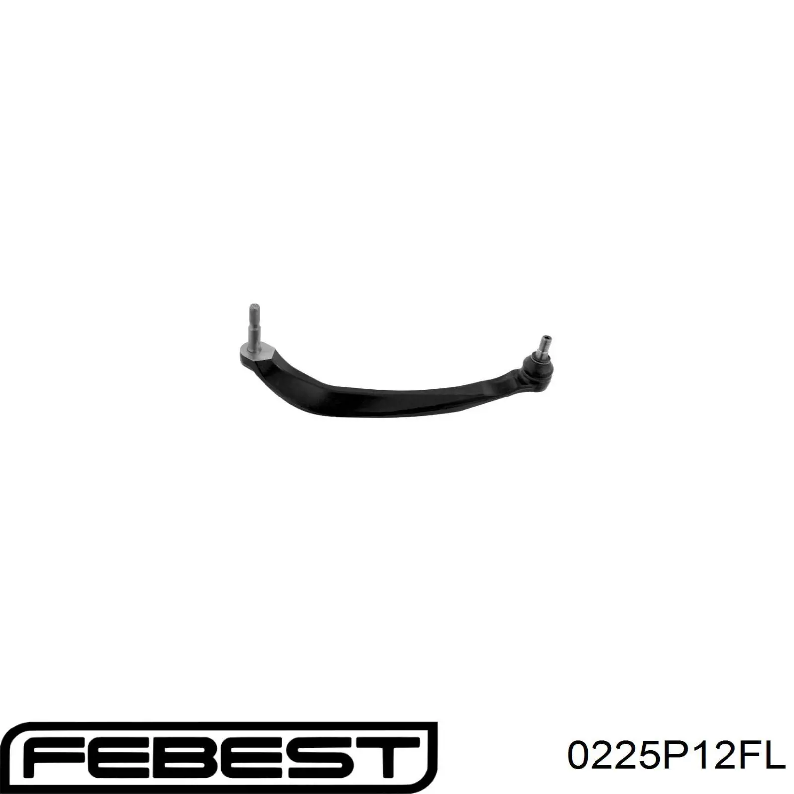 0225P12FL Febest важіль передньої підвіски верхній, лівий