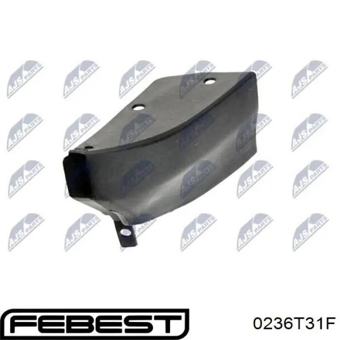 Купити 0236T31F Febest Супорт радіатора верхній/монтажна панель кріплення фар