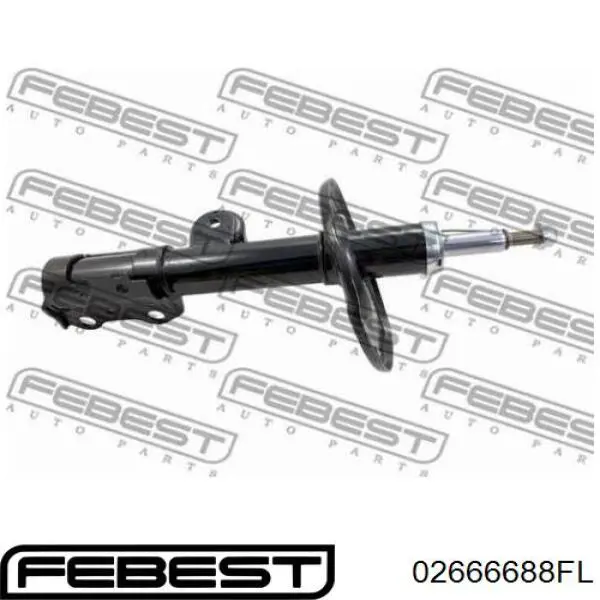 Купити 02666688FL Febest Амортизатора передній лівий