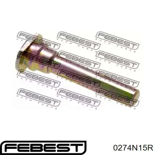 Направляюча супорту переднього 0274N15R Febest