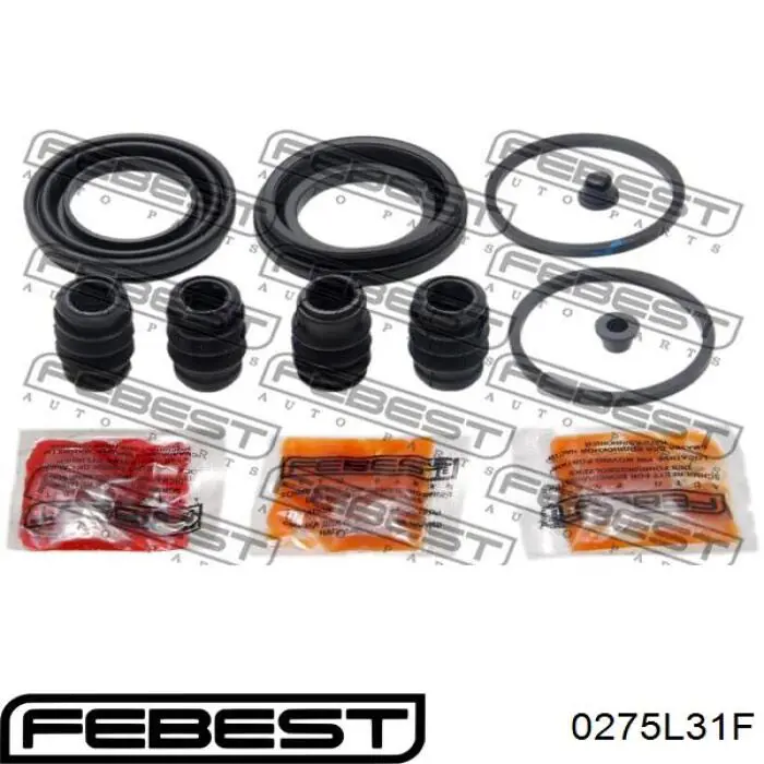 Ремкомплект суппорта гальмівного, переднього Febest 0275L31F