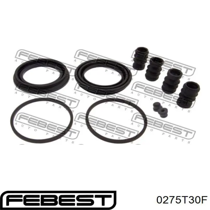 Ремкомплект суппорта гальмівного, переднього Febest 0275T30F