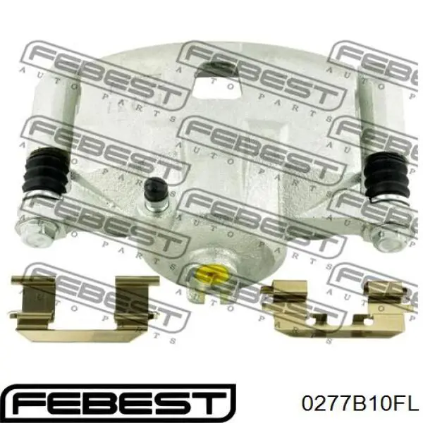 Купити 4101195F0B Nissan/Infiniti Супорт гальмівний передній лівий