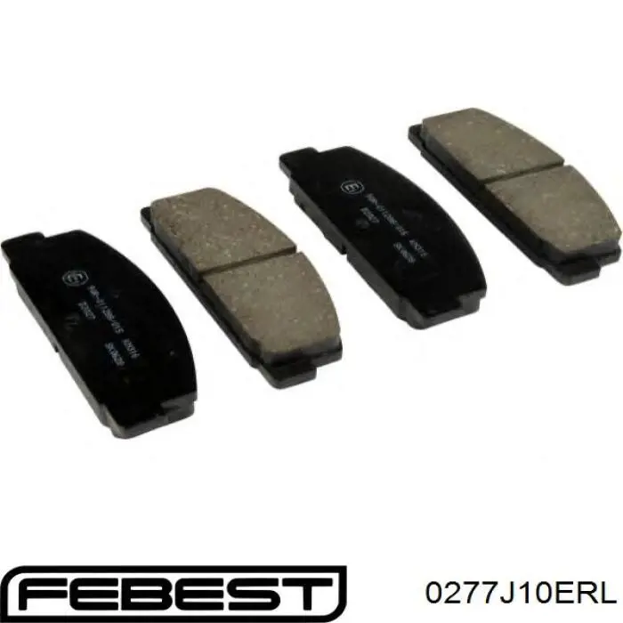 Супорт гальмівний задній лівий Febest 0277J10ERL ціна, від 38.01 USD