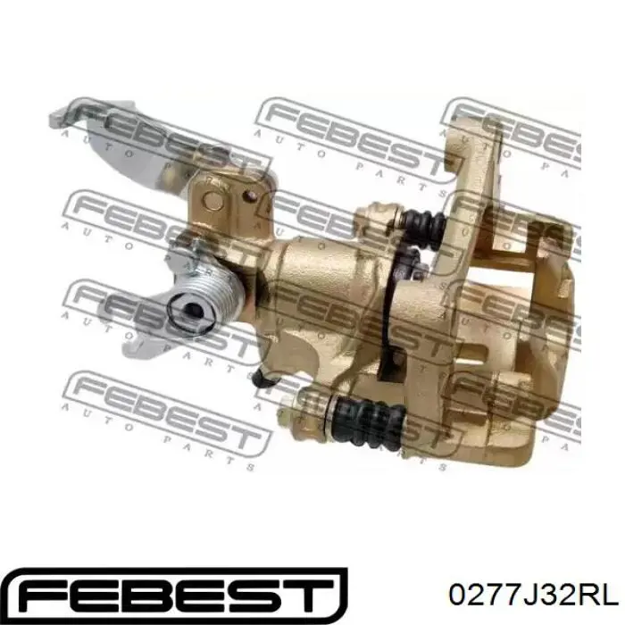 Задній гальмівний супорт лівий Febest 0277J32RL