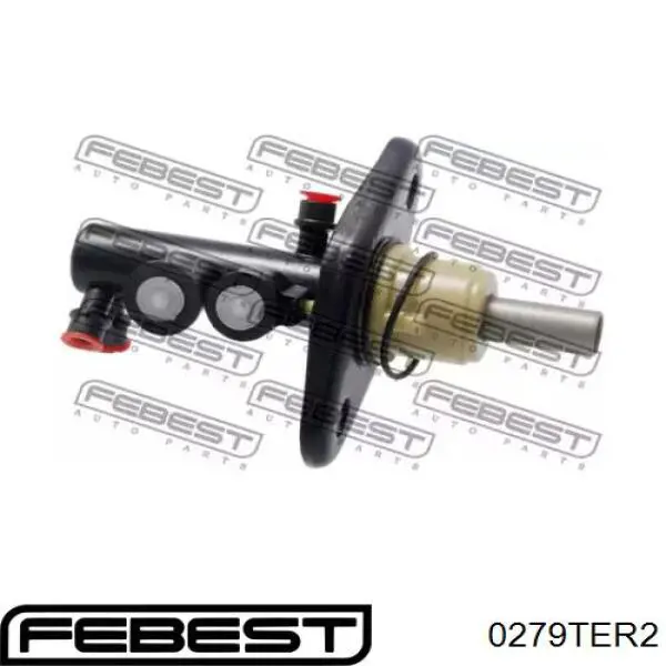Циліндр головний гальма (Гідротормоз) Febest 0279TER2 ціна, від 124.61 USD