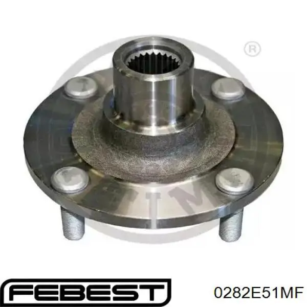 Купити 0282E51MF Febest Підшипник ступиці передньої
