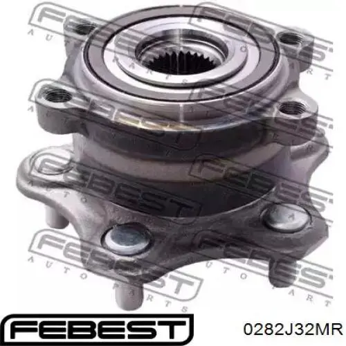 Купити 0282J32MR Febest Підшипник ступиці колеса
