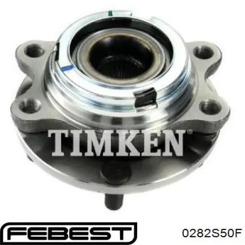 Купити 0282S50F Febest Маточини передніх коліс
