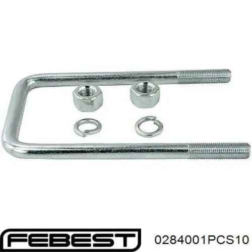 Купити 0284001PCS10 Febest Шпилька колісна, передня