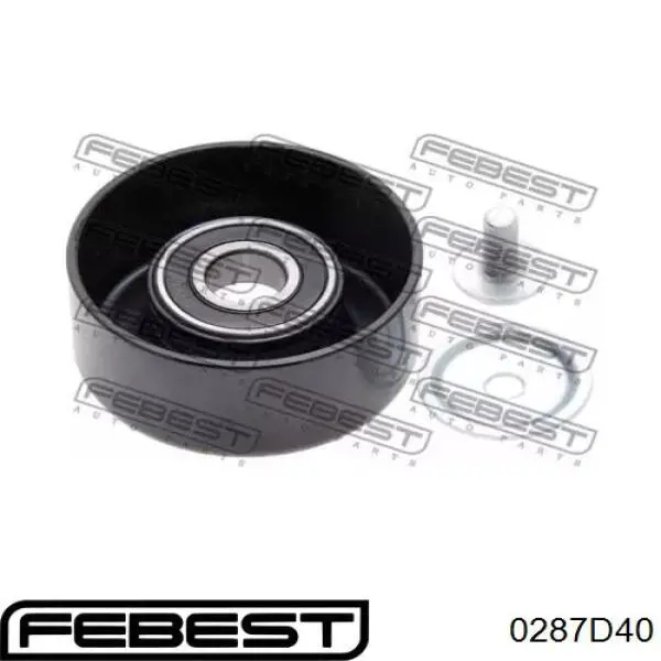 Натягувач приводного ременя Febest 0287D40 ціна, від 27.64 USD