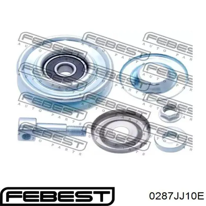 Натяжний ролик 0287JJ10E Febest