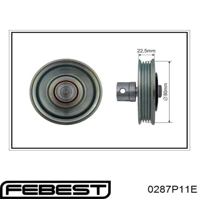 Купити Натяжний ролик Nissan Almera I N15