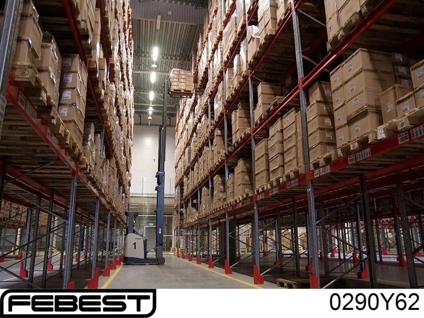 Натягувач приводного ременя Febest 0290Y62 ціна, від 53.68 USD