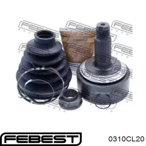 ШРУС зовнішній передній 0310CL20 Febest