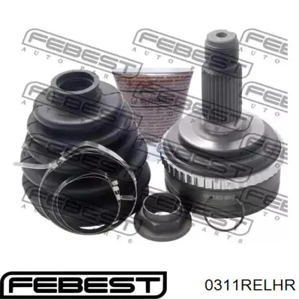 ШРУС внутрішній, задній Febest 0311RELHR