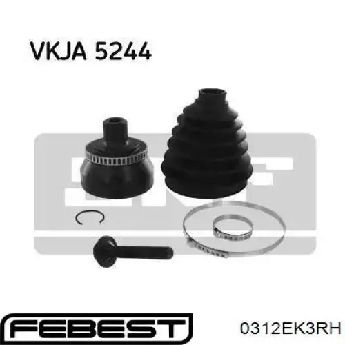Привід передній правий на Honda Civic VI EJ9, EK3/4