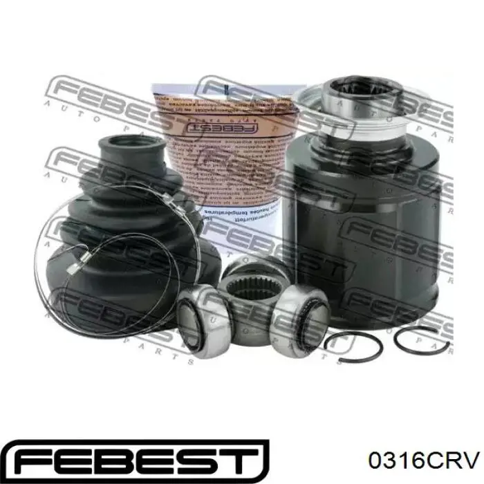 Купити 44310T0A305 Honda ШРУС внутрішній, тришиб/трипод/тріпоід