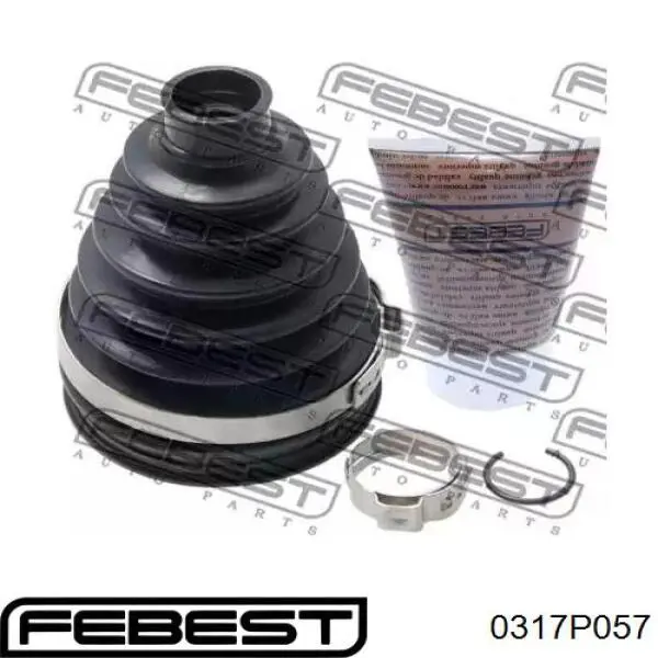 Купити 0317P057 Febest Пильник шарніра приводу