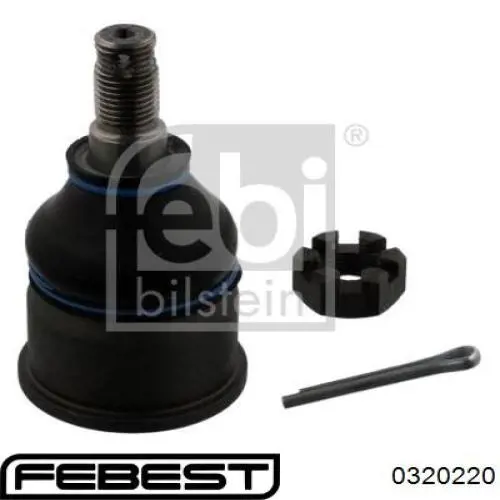 Купити 0320220 Febest Кульова опора, нижня