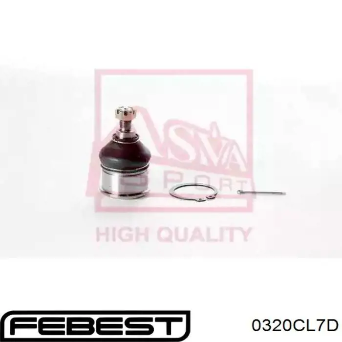 Кульова опора, нижня 0320CL7D Febest