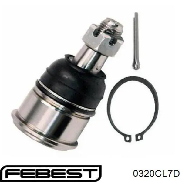Купити 0320CL7D Febest Кульова опора, нижня