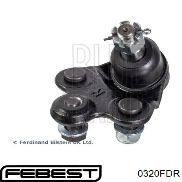Кульова опора, нижня, права 0320FDR Febest