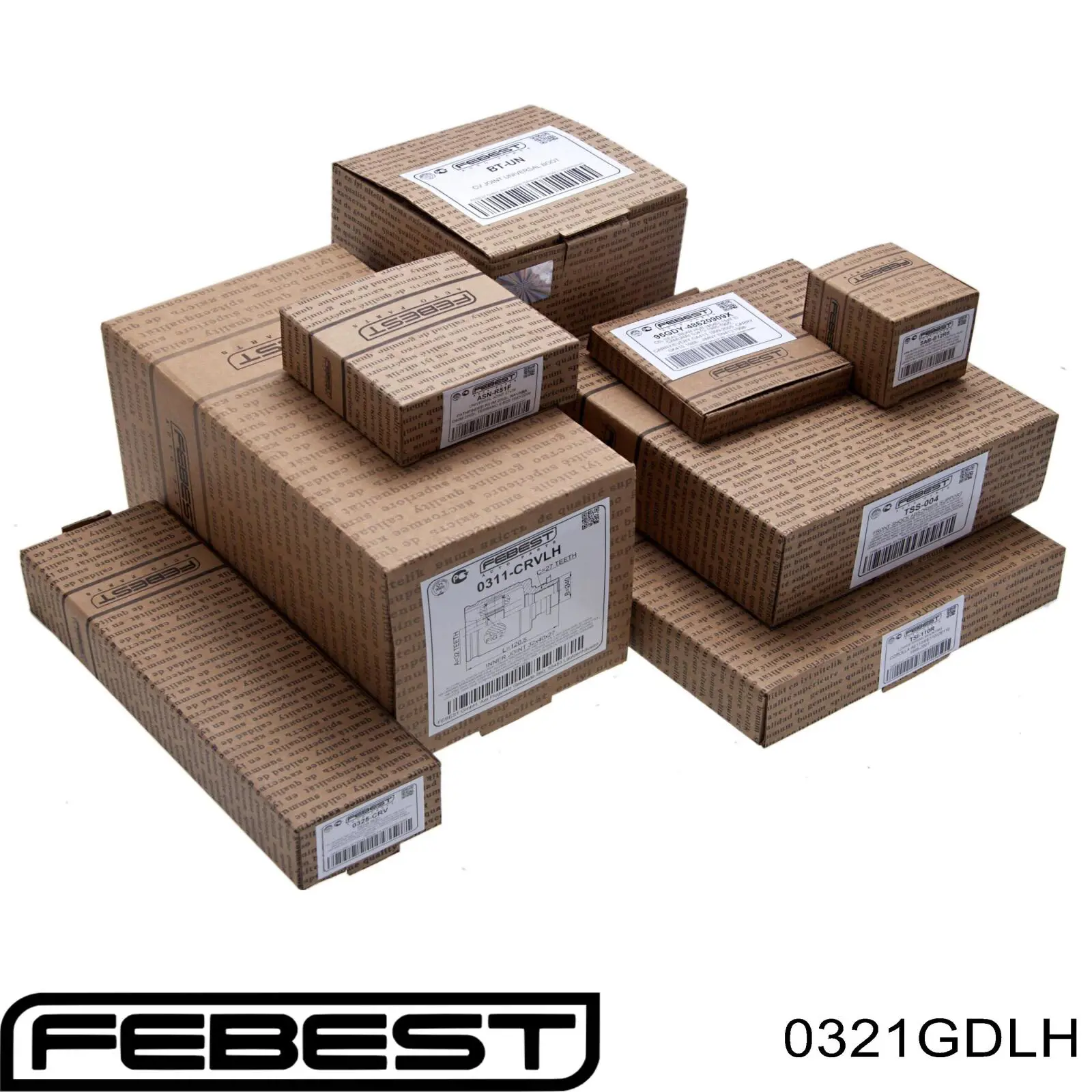 Рульовий наконечник 0321GDLH Febest