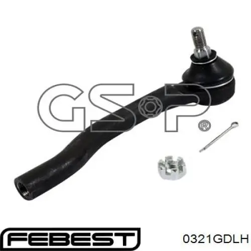 Накінечник рульової тяги, зовнішній Febest 0321GDLH