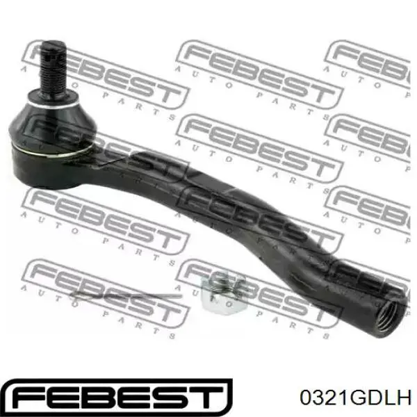 Купити 0321GDLH Febest Рульовий наконечник