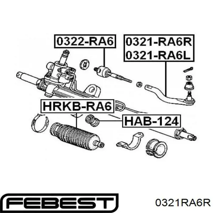 Наконечник рульовий 555 SEH041R ціна, від 4.50 USD