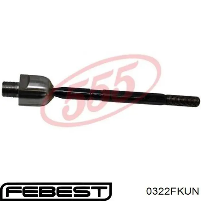 Тяга рульова, права Febest 0322FKUN