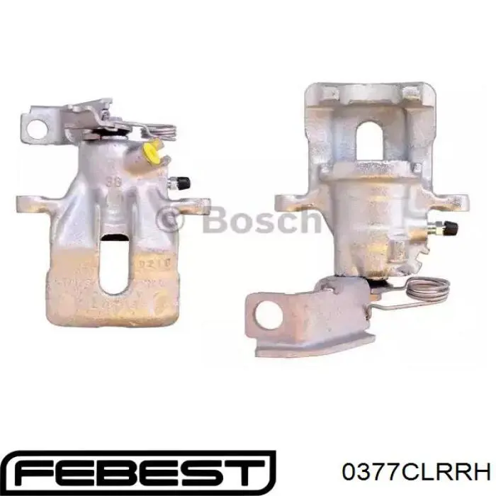 Супорт задній правий 0377CLRRH Febest
