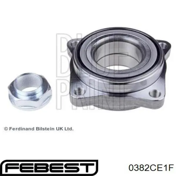 Купити 0382CE1F Febest Підшипник ступиці передньої