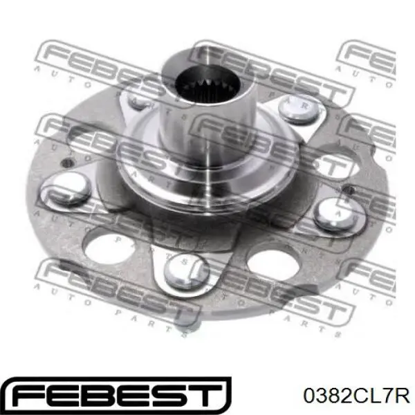 Маточина заднього колеса Febest 0382CL7R