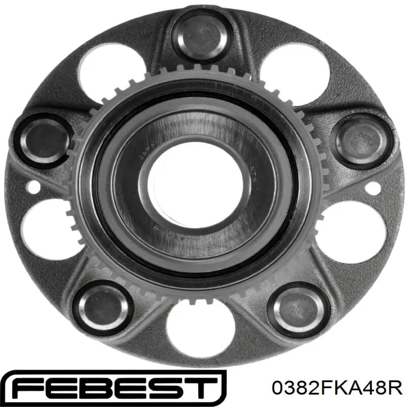Купити 0382FKA48R Febest Підшипник ступиці колеса